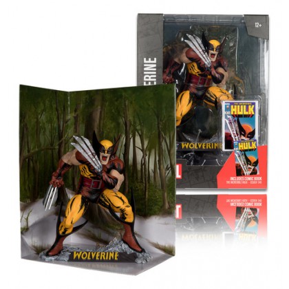 Marvel Mcfarlane Estatua Wolverine Hulk Issue 340